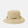 Anna Field Hat - Tan/Green