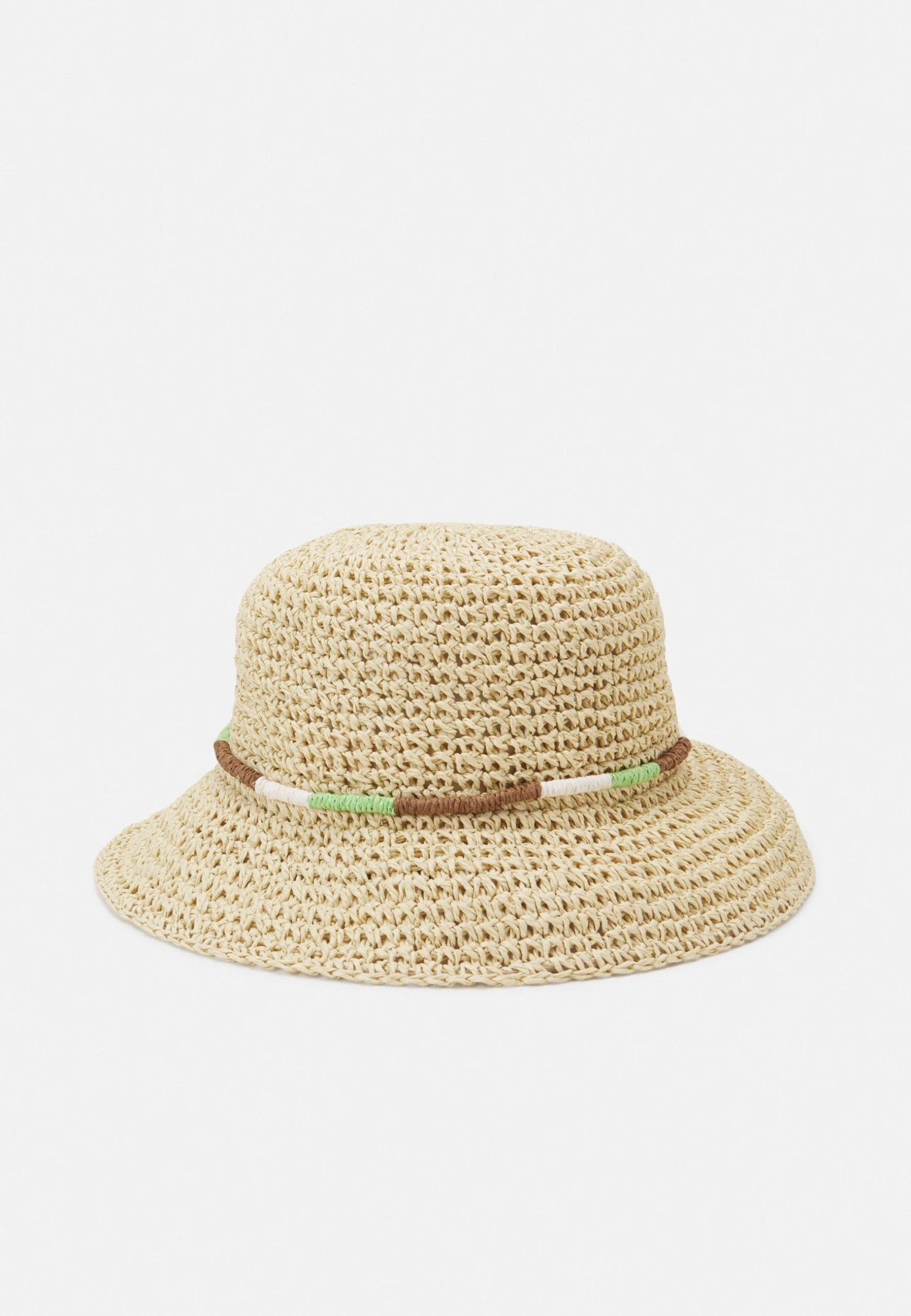 Anna Field Hat - Tan/Green 1 Anna Field Hat - Tan/Green