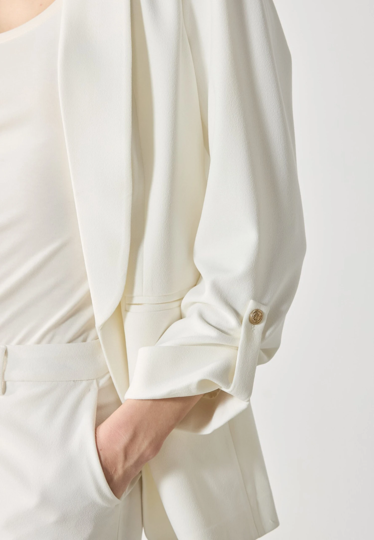 Anna Field Short Coat - White 5 Anna Field Short Coat - White - Image 5