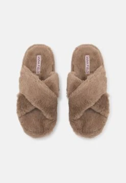 Anna Field Slippers - Taupe -Fashion 2bf84f5e5040422e8c06fedb51f95a14