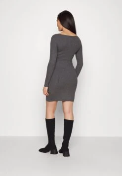 Jumper Dress - Mottled Dark Grey 8 Jumper Dress - Mottled Dark Grey -Fashion 2bfada3f113b4ff881689f52056ce118