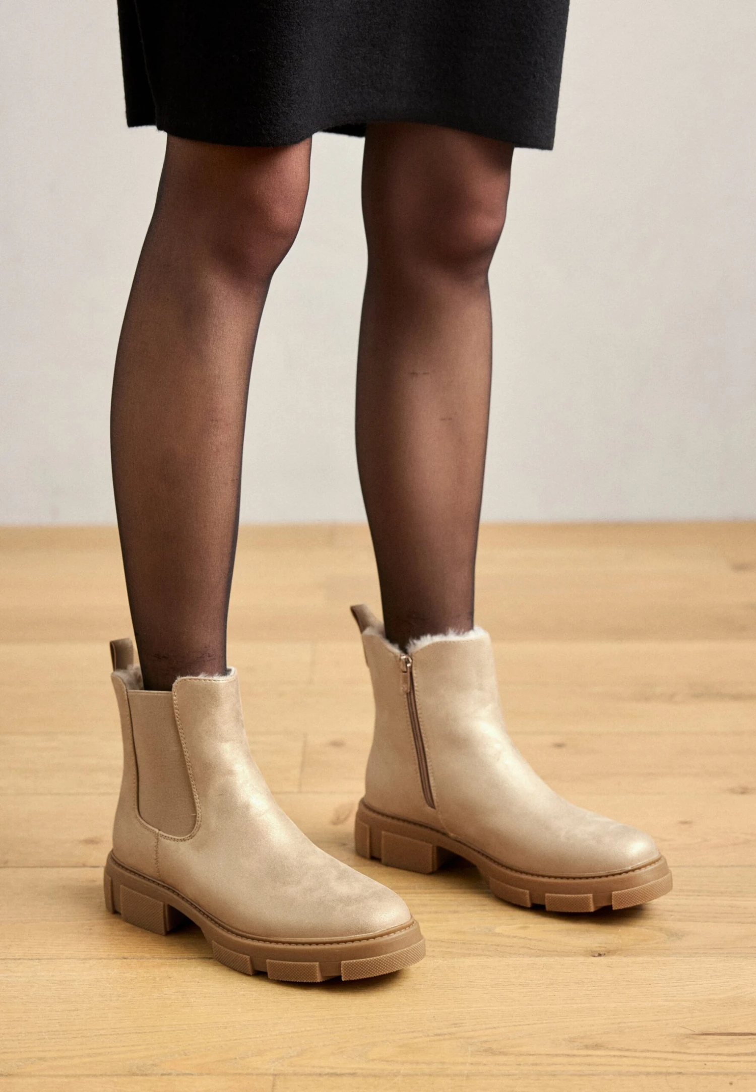 Anna Field Platform Ankle Boots - Cognac 8 Anna Field Platform Ankle Boots - Cognac - Image 8