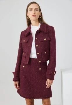 Anna Field Summer Jacket - Bordeaux