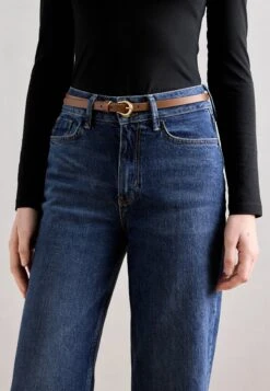 Anna Field LEATHER 2 PACK - Belt - Black/cognac