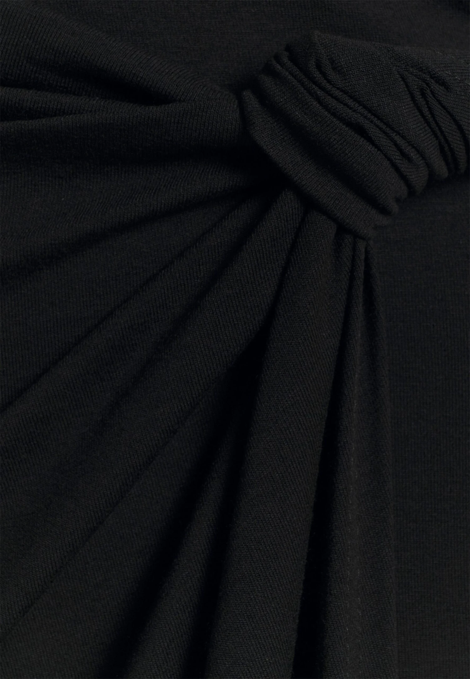 Anna Field Front Knot Midi Skirt - Pencil Skirt - Black 3 Anna Field Front Knot Midi Skirt - Pencil Skirt - Black - Image 3