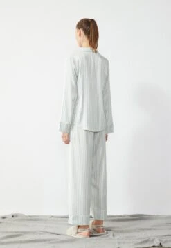 Anna Field Pyjama Set - White,light Grey -Fashion 308713e24e9941949690bbdfc6270cf0