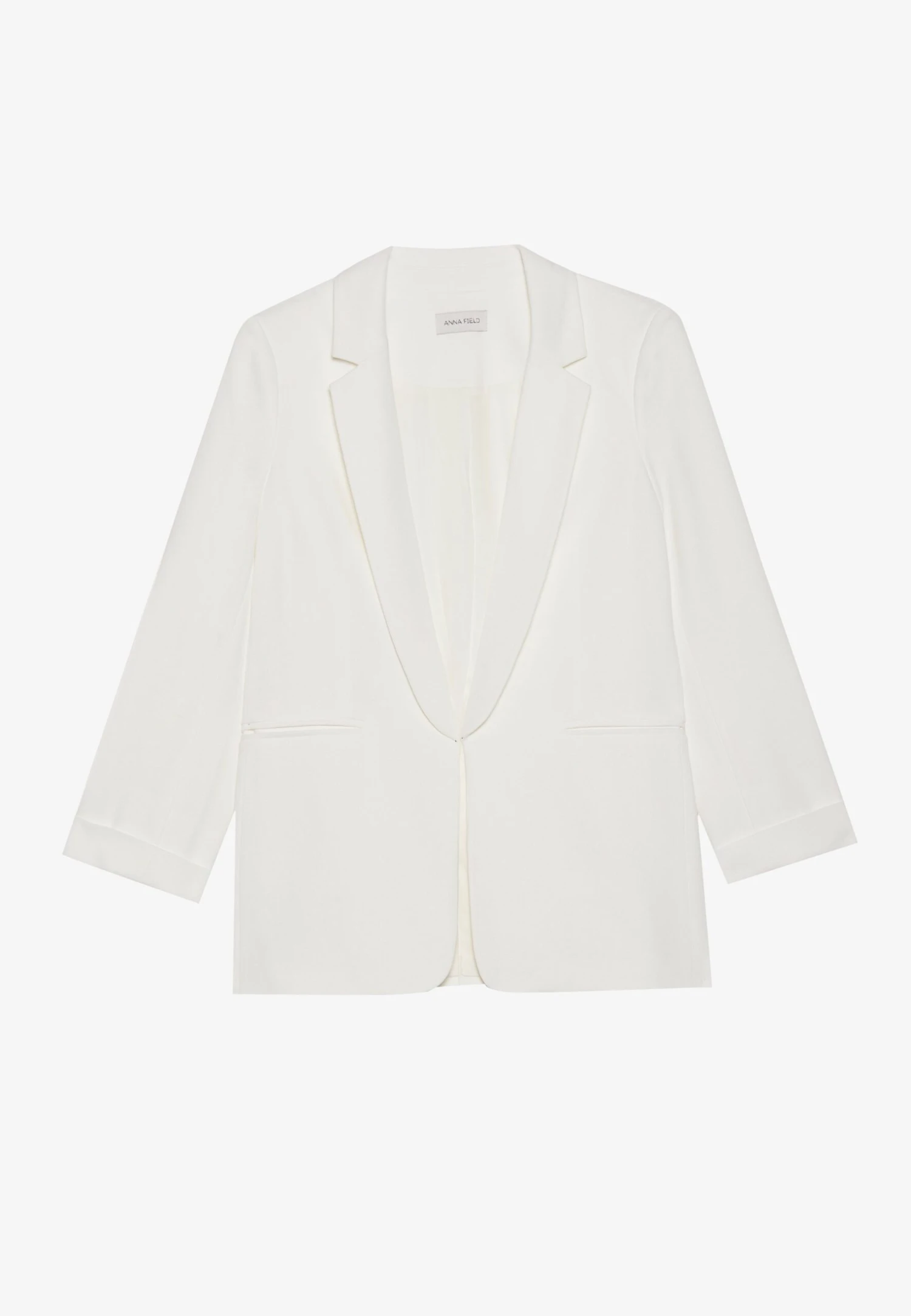 Anna Field Short Coat - White 4 Anna Field Short Coat - White - Image 4