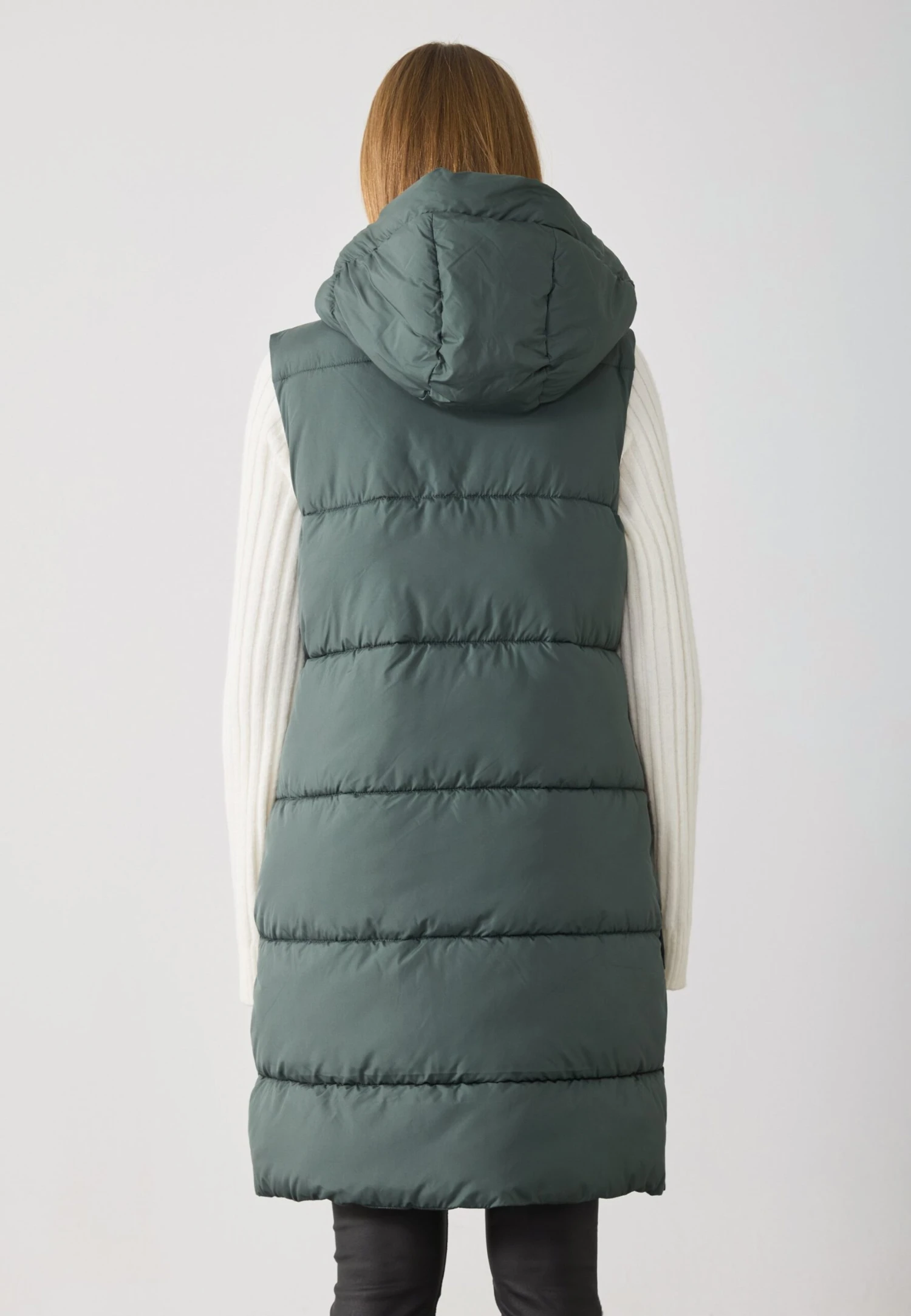 Anna Field Waistcoat - Dark Green 3 Anna Field Waistcoat - Dark Green - Image 3