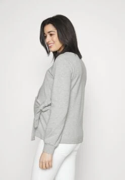 Zip-Up Sweatshirt - Mottled Light Grey -Fashion 331276c30e1547e4bf345c99d6bfa686