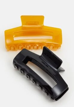 Anna Field 2 Pack - Hair Styling Accessory -Orange/Black -Fashion 335a65e686964c3ca921a19713129545