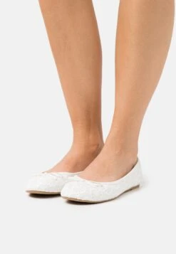 Anna Field Ballet Pumps - White
