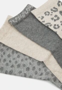 Anna Field 8 PACK - Socks - Light Grey/light Pink -Fashion 34e3bd96bf904619ae6eddef5f5b94ce