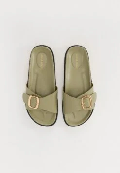 Anna Field GRIMM - Slippers - Green -Fashion 354359f536f240d4bf1472229de22a1d