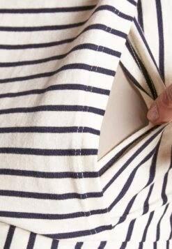 Maternity Baby Doll Nursing Tee- Print T-Shirt -Dark Blue/Off-White 13 Maternity Baby Doll Nursing Tee- Print T-Shirt -Dark Blue/Off-White -Fashion 35ceaf69f90d4eda916d4b12d99bfec5