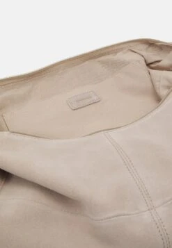 Anna Field Leather - Handbag - Taupe -Fashion 3711bd32eaa84435b36f940e3227775f