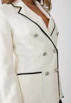 Anna Field Blazer - Black/white -Fashion 375d8e8679664b248577eec7a90a1195