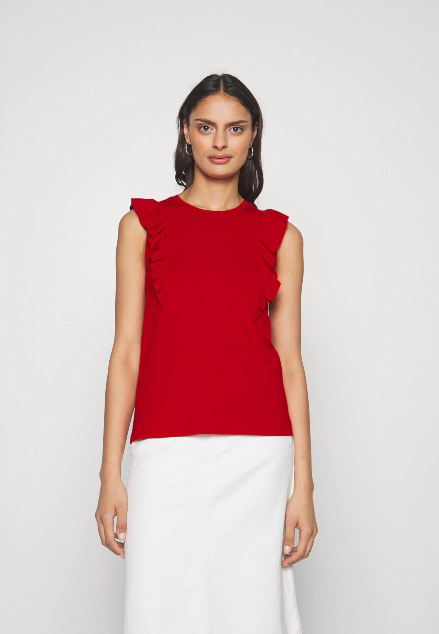 Anna Field Basic T-Shirt - Dark Red 1 Anna Field Basic T-Shirt - Dark Red