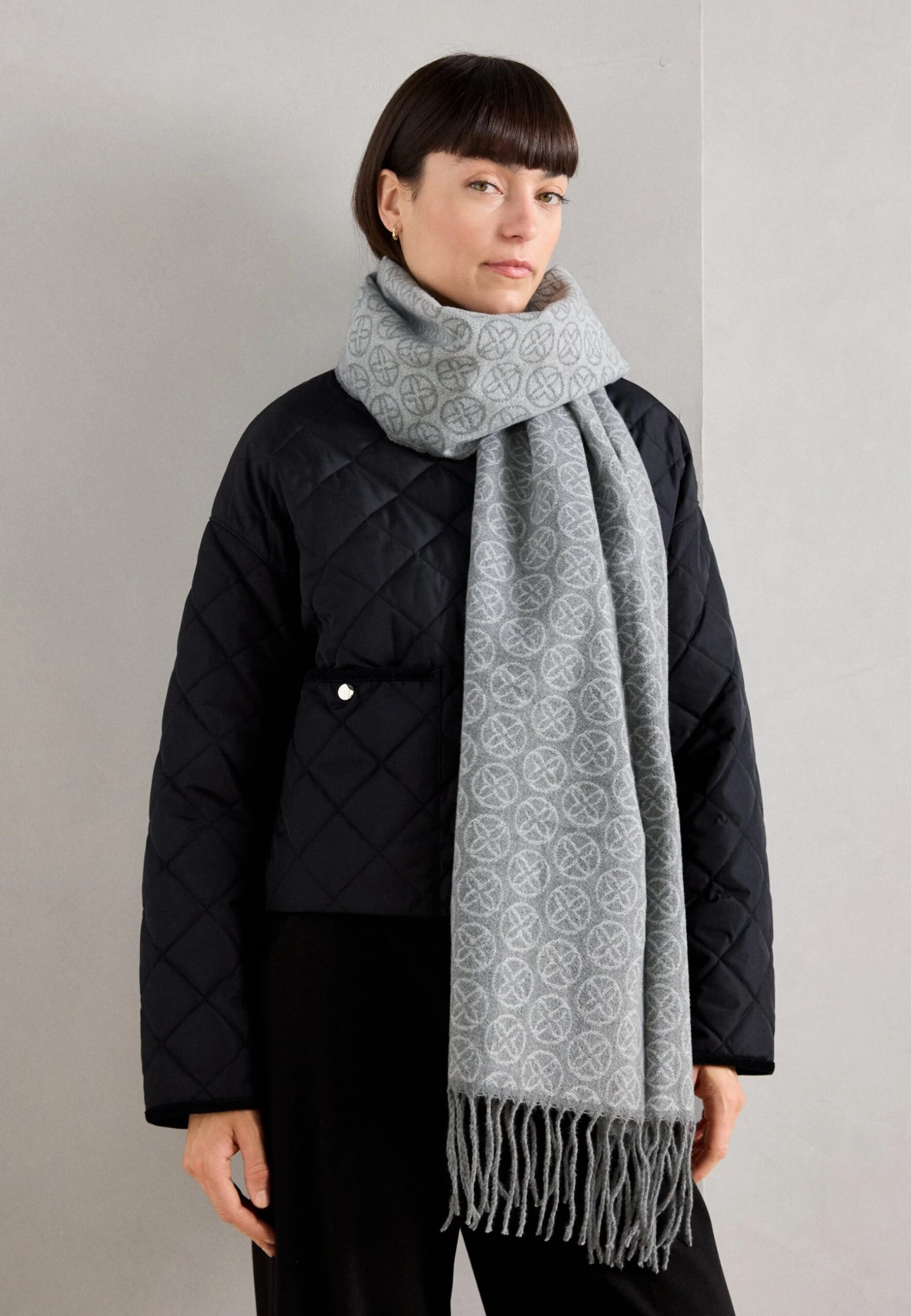 Anna Field Scarf - Light Taupe 5 Anna Field Scarf - Light Taupe - Image 5