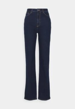 Straight Leg Jeans - Dark Blue Denim 8 Straight Leg Jeans - Dark Blue Denim -Fashion 38810b880b014047846800f567c93b91