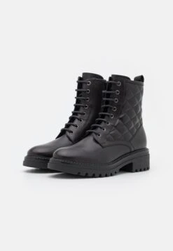 Anna Field Leather - Lace-Up Ankle Boots - Black 8 Anna Field Leather - Lace-Up Ankle Boots - Black -Fashion 38ac2687d2124549a7dd93b6d758f83b