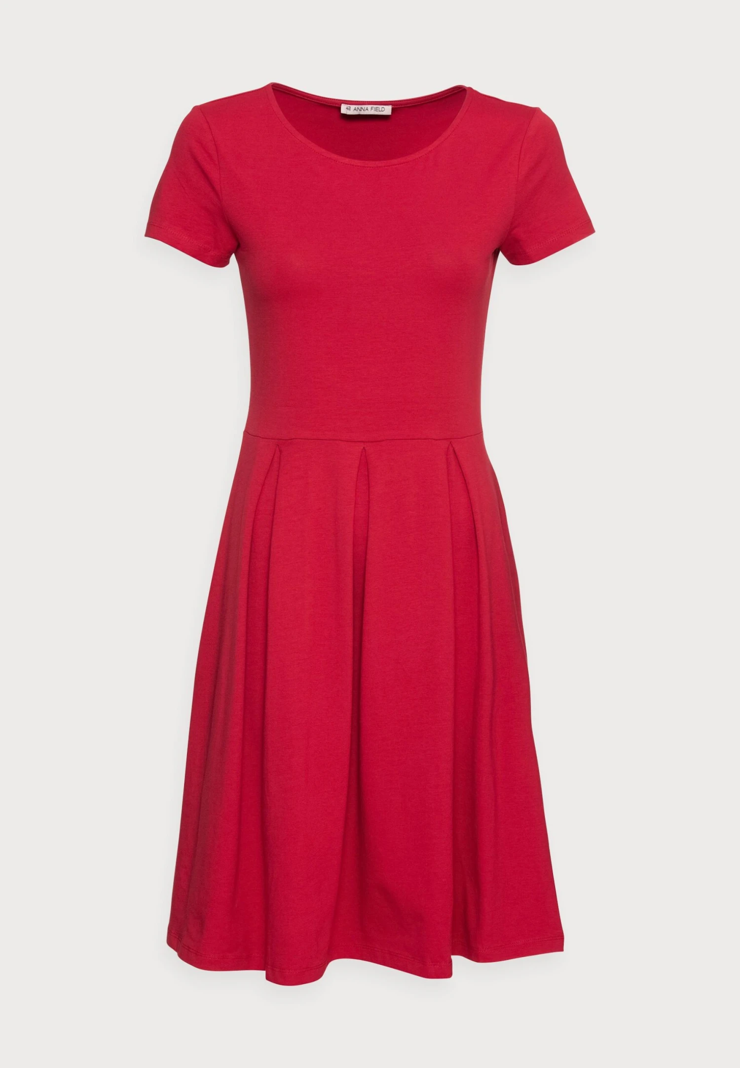 Anna Field Jersey Dress - Red 5 Anna Field Jersey Dress - Red - Image 5