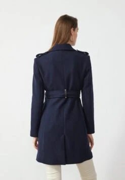 Anna Field Trenchcoat - Dark Blue -Fashion 39a9318a3c194634a4dda45241495822