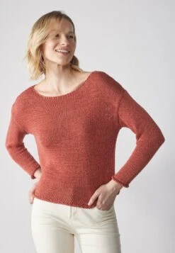 Anna Field Jumper - Redwood