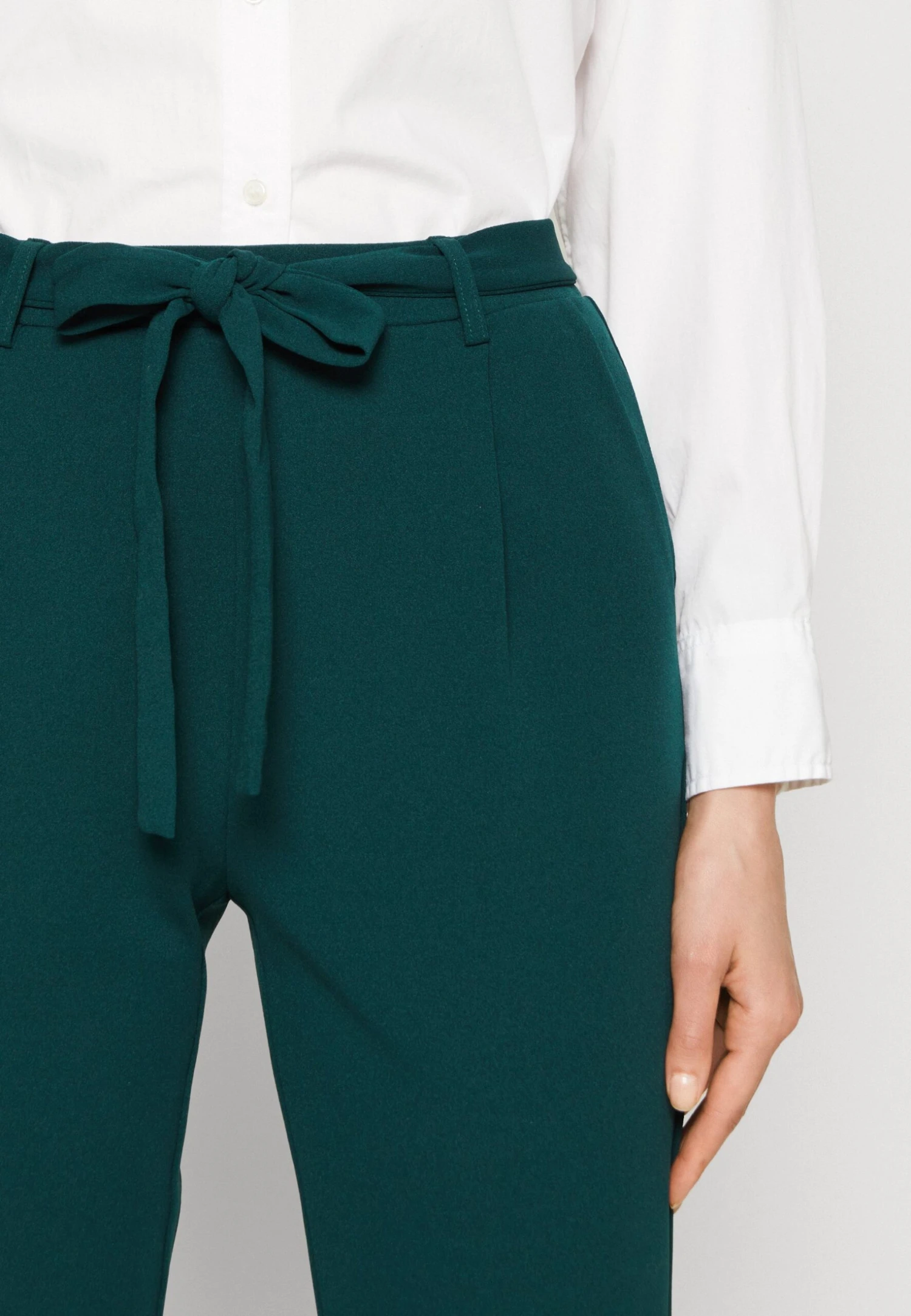 Anna Field Trousers - Dark Green 4 Anna Field Trousers - Dark Green - Image 4