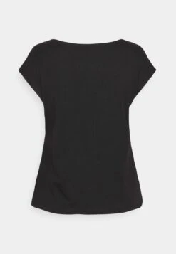 Anna Field Basic V Neck Drop Shoulder 2 Pack- Basic T-Shirt - Black 6 Anna Field Basic V Neck Drop Shoulder 2 Pack- Basic T-Shirt - Black -Fashion 3b75543774874fa2947bb8921e7f27fa
