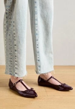 Ankle Strap Ballet Pumps - Dark Green 16 Ankle Strap Ballet Pumps - Dark Green -Fashion 3bd709edbe454a7a8a087af5070c8792