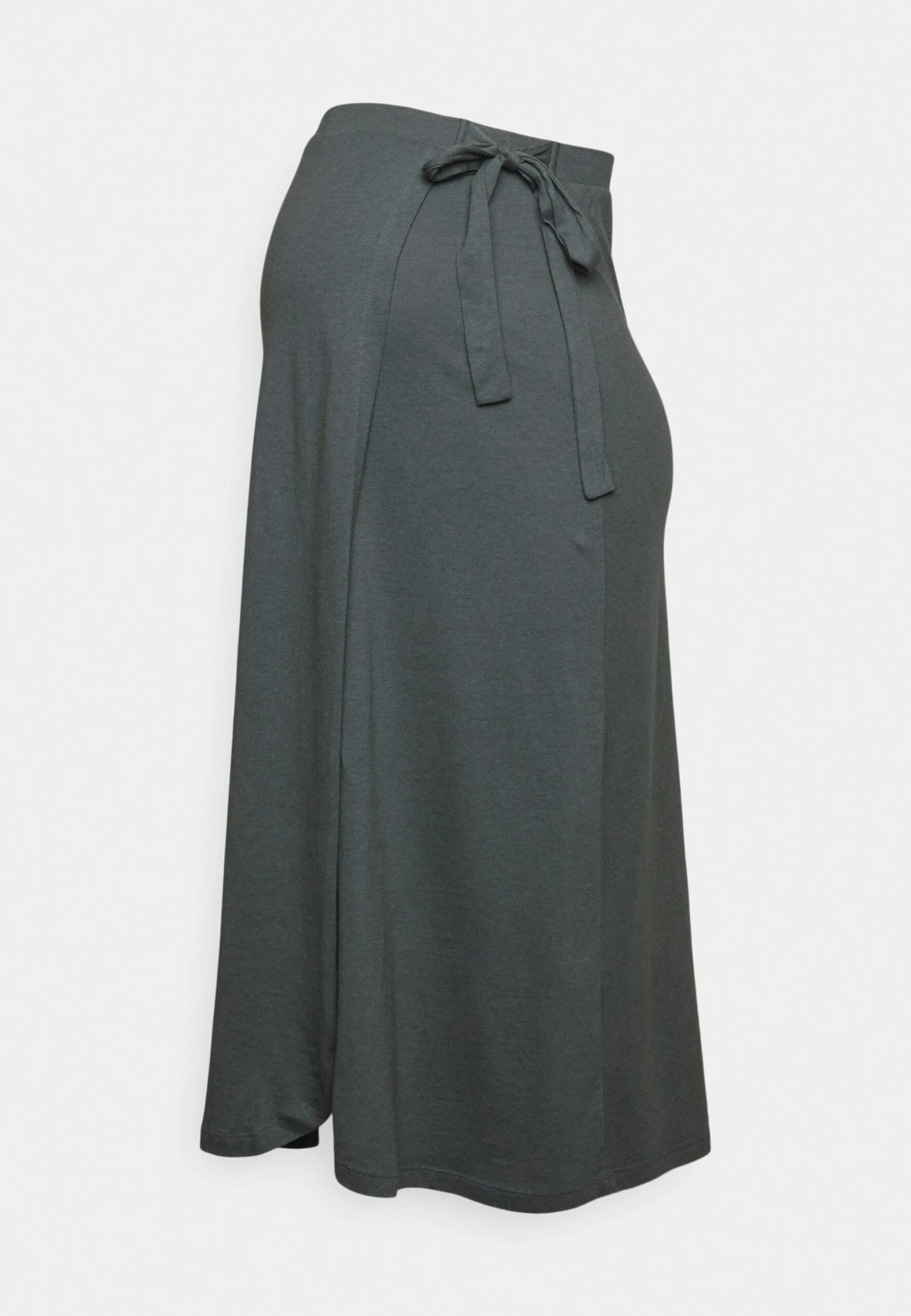 Maternity Basic Midi Skirt- Pencil Skirt - Light Green 4 Maternity Basic Midi Skirt- Pencil Skirt - Light Green - Image 4