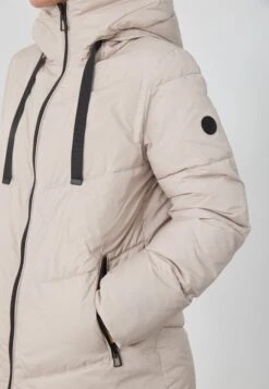 Anna Field CONTRAST - Winter Coat - Stone -Fashion 3c56587afeb94a1d8f9dd9b23af6089a