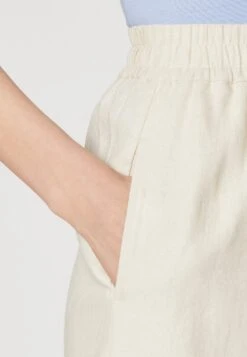 Anna Field Linen Mix - Shorts - Beige -Fashion 3d5e4302bb324db3ab29a98670f25346