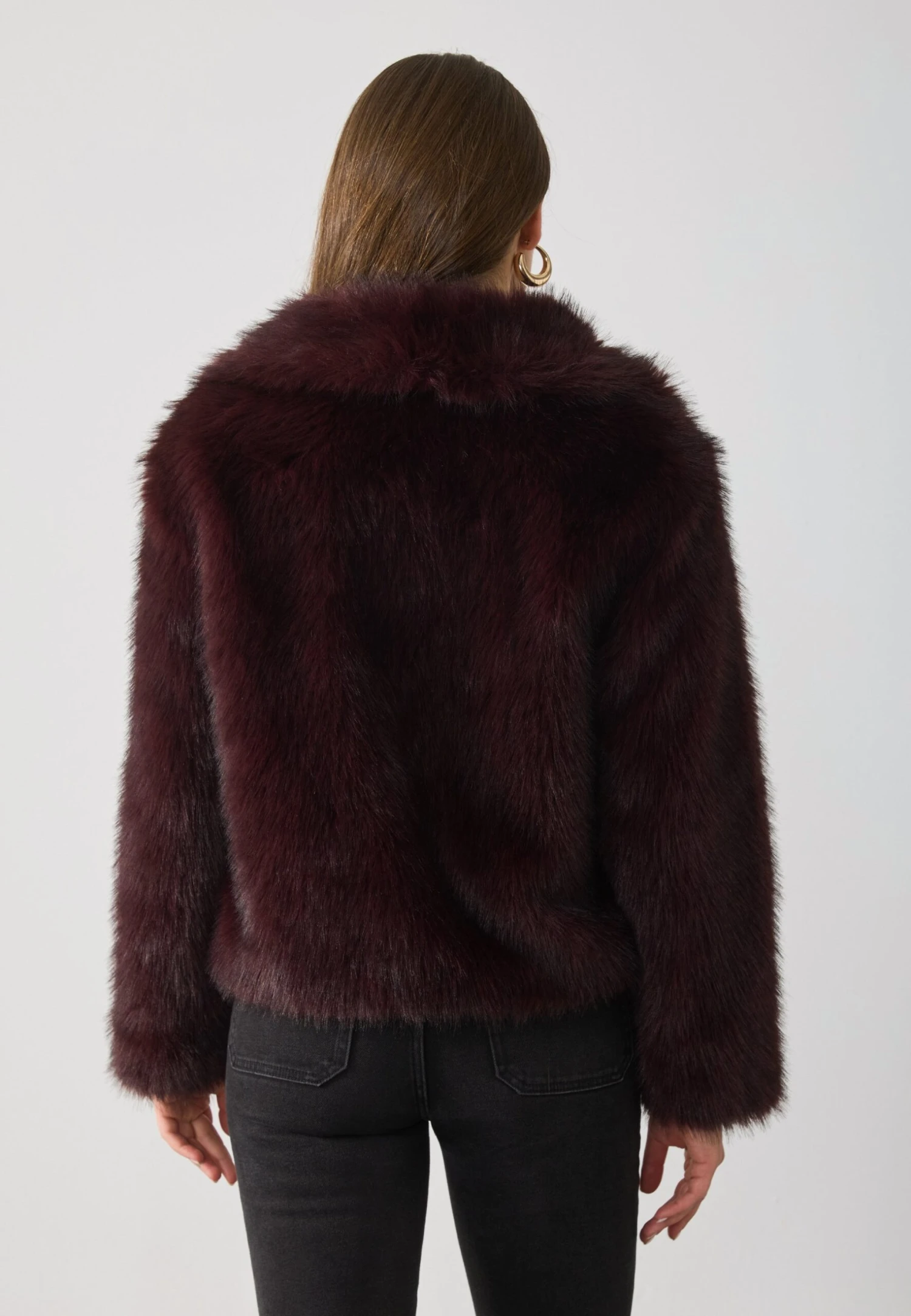 Anna Field Winter Jacket - Bordeaux 3 Anna Field Winter Jacket - Bordeaux - Image 3