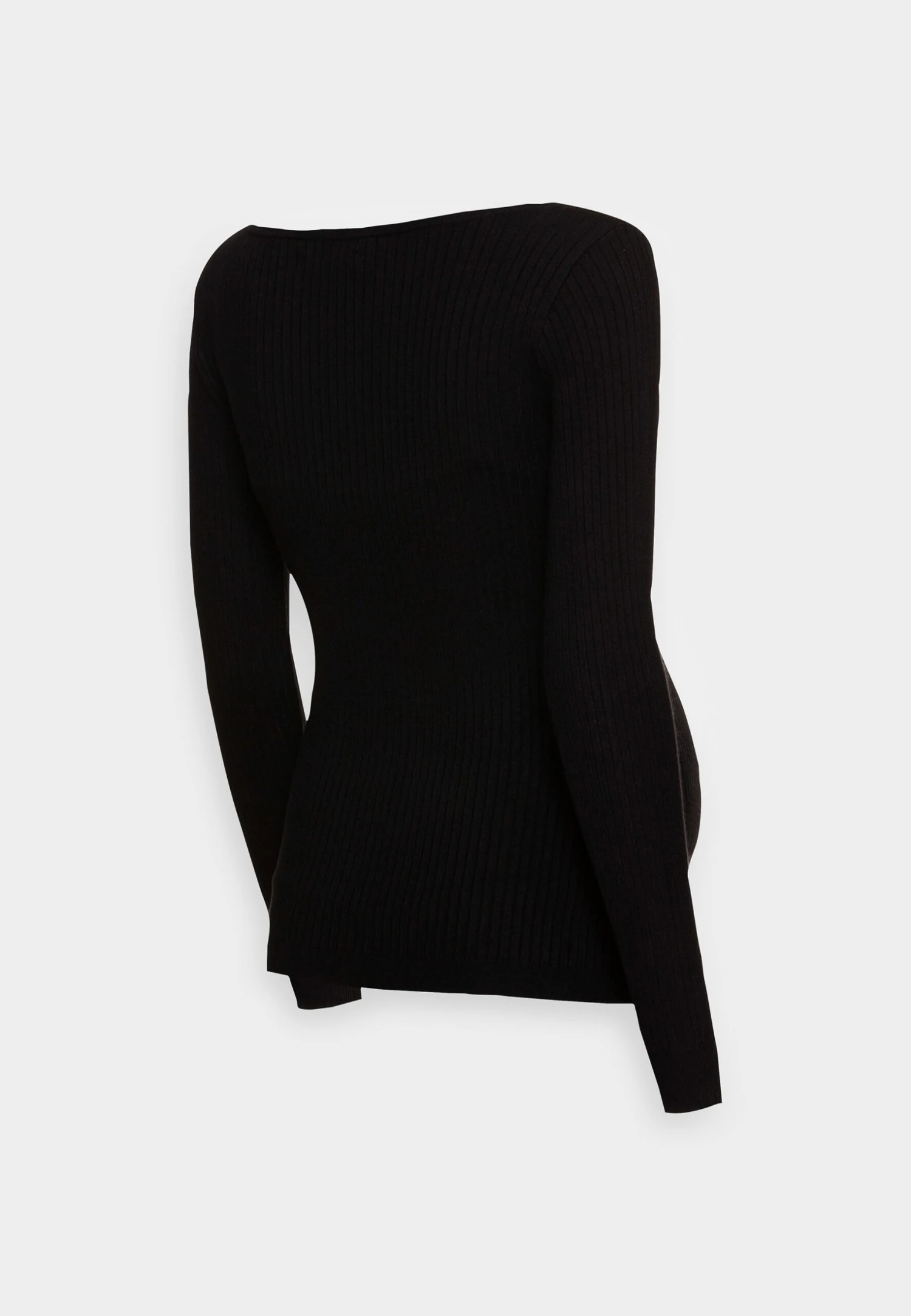 Nursing Overlap - Jumper - Black 2 Nursing Overlap - Jumper - Black - Image 2