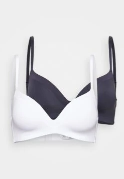 Anna Field 2 Pack - T-Shirt Bra - 502 - Blue_001 - White -Fashion 412d570c476343798ade57efd62fe41e