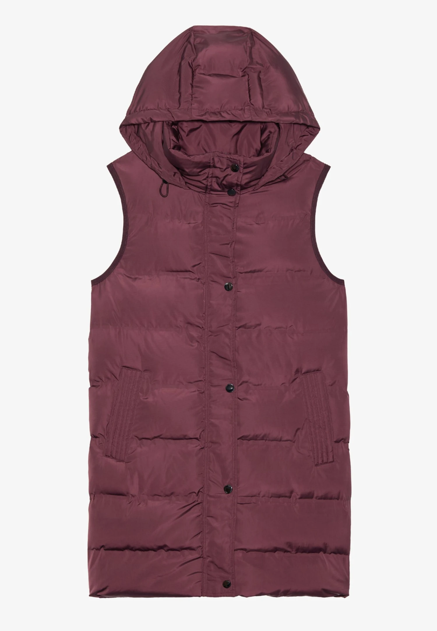 Anna Field Waistcoat - Bordeaux 4 Anna Field Waistcoat - Bordeaux - Image 4