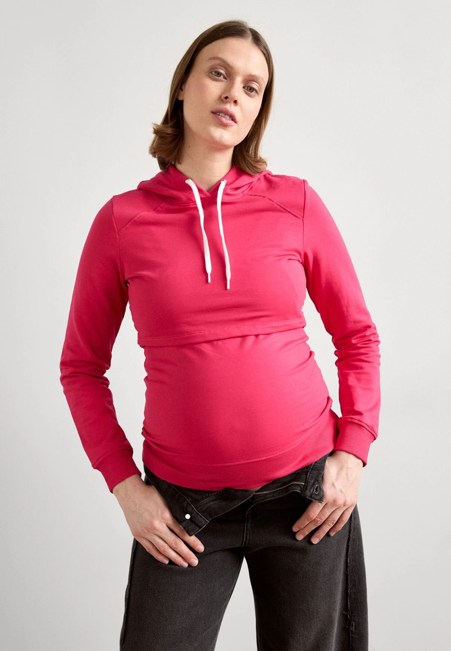 2 PACK - Hoodie - Black/pink 2 2 PACK - Hoodie - Black/pink - Image 2