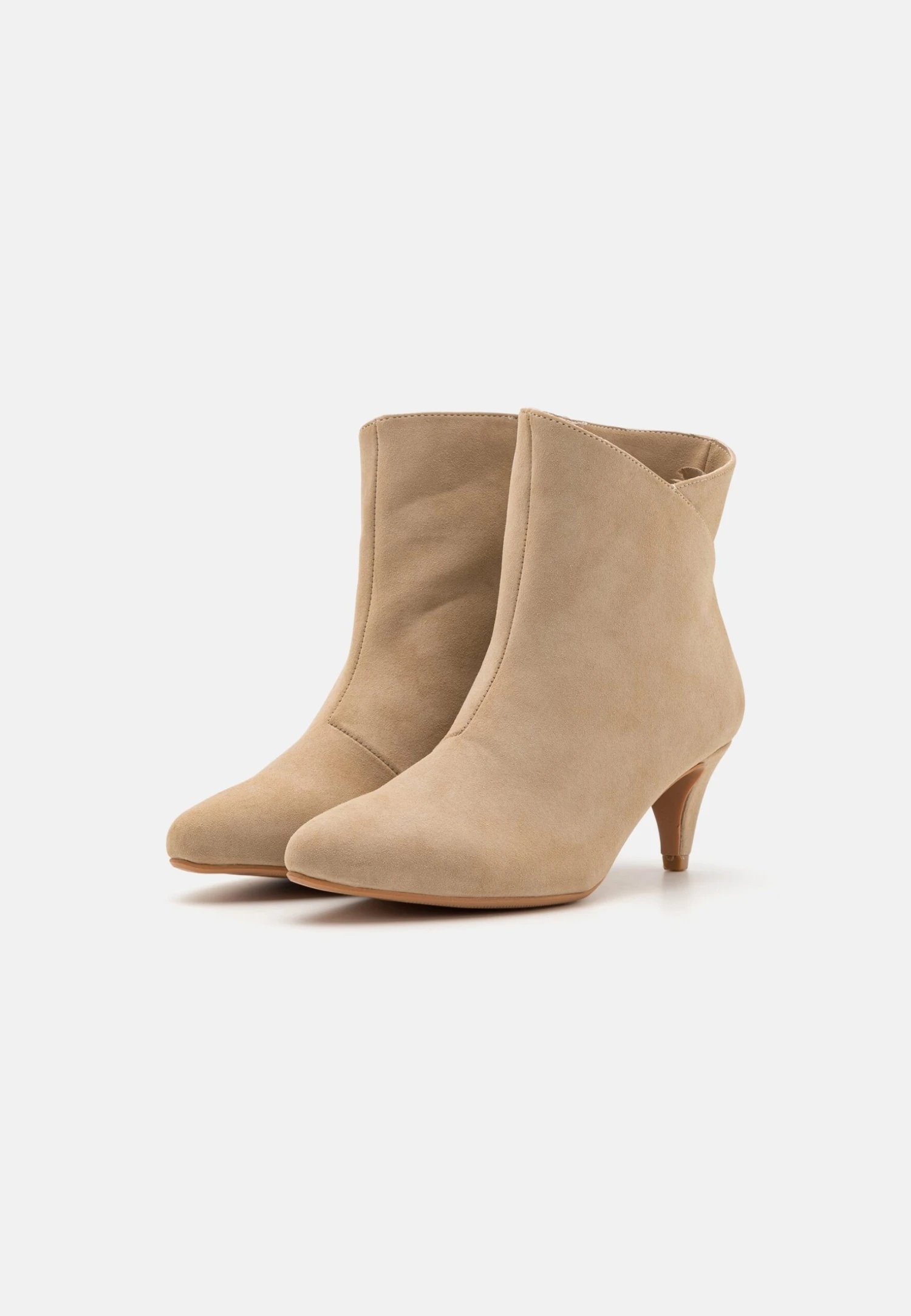 Anna Field Classic Ankle Boots - Beige 3 Anna Field Classic Ankle Boots - Beige - Image 3