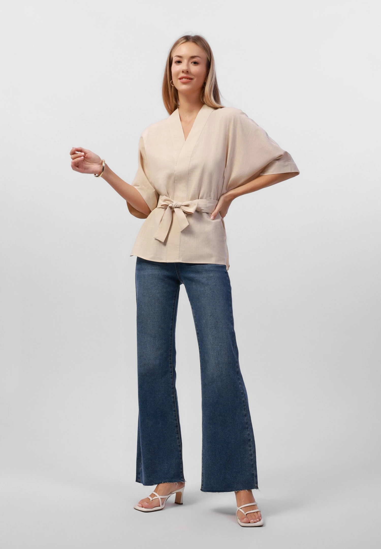 Anna Field Blouse - Beige 2 Anna Field Blouse - Beige - Image 2