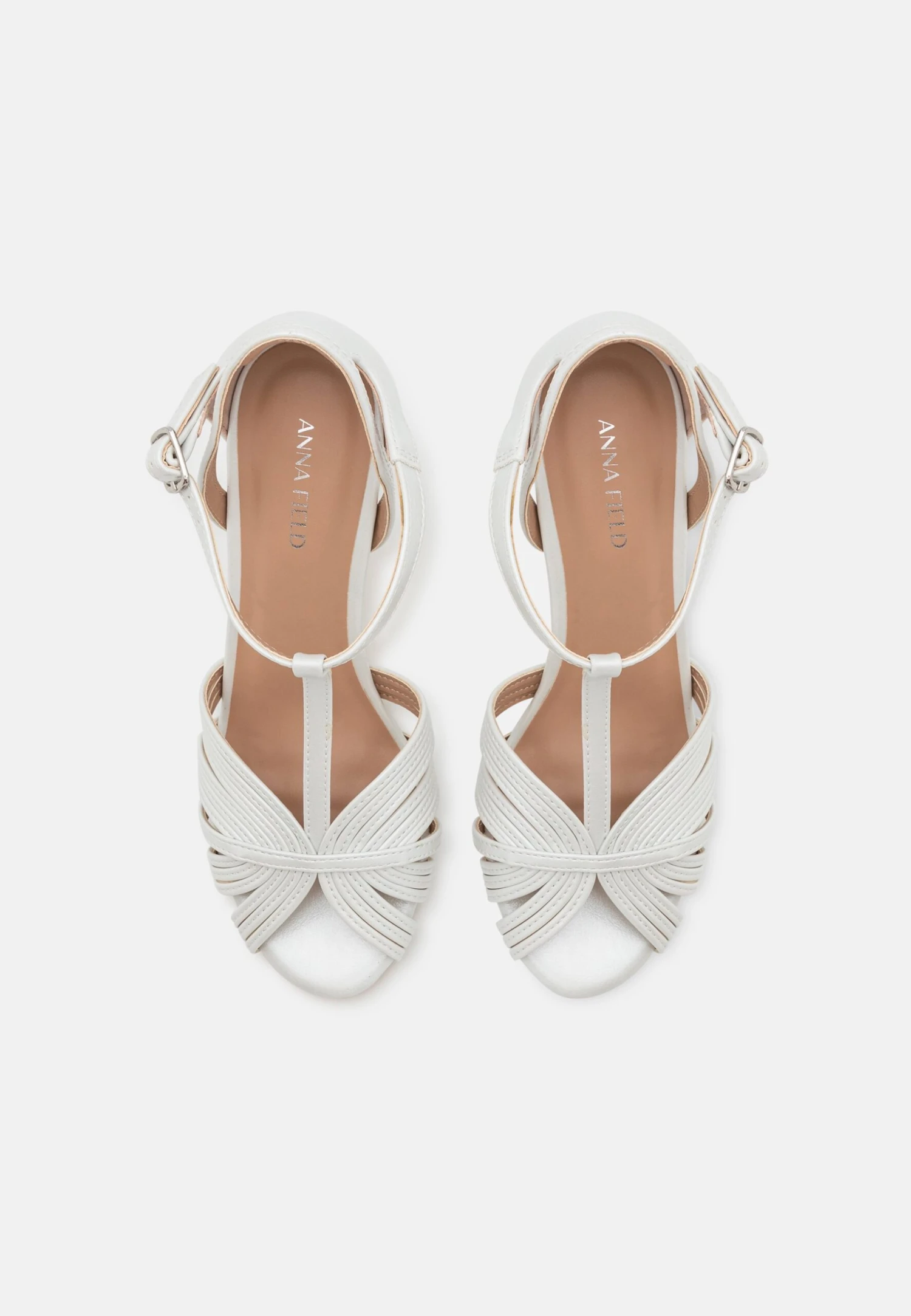 Anna Field High Heeled Sandals - Off-white 5 Anna Field High Heeled Sandals - Off-white - Image 5