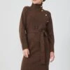 Anna Field Jumper Dress - Dark Brown
