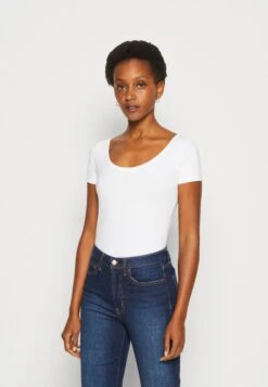 Anna Field 3 Pack - Basic T-Shirt - Purple/White/Mottled Light Grey -Fashion 454d356d0b2a42949c34745dcafe995f