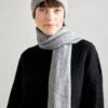 Anna Field SET - Beanie - Grey Melange