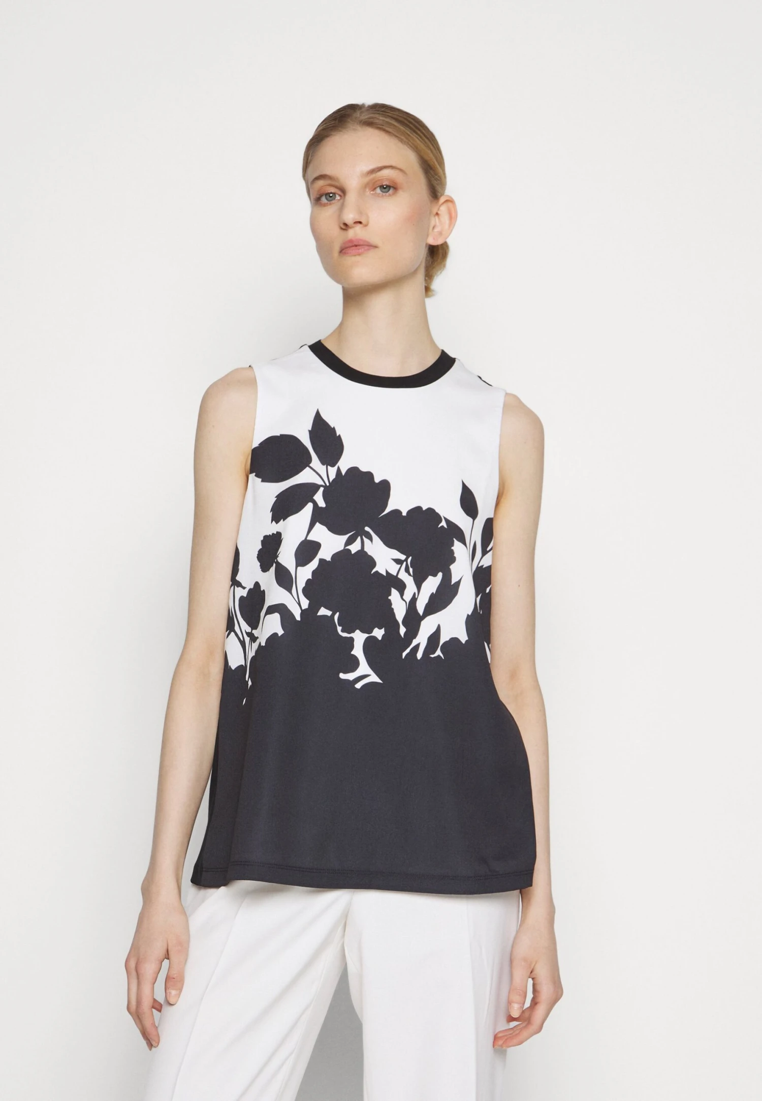 Anna Field Blouse - Black/White 3 Anna Field Blouse - Black/White - Image 3