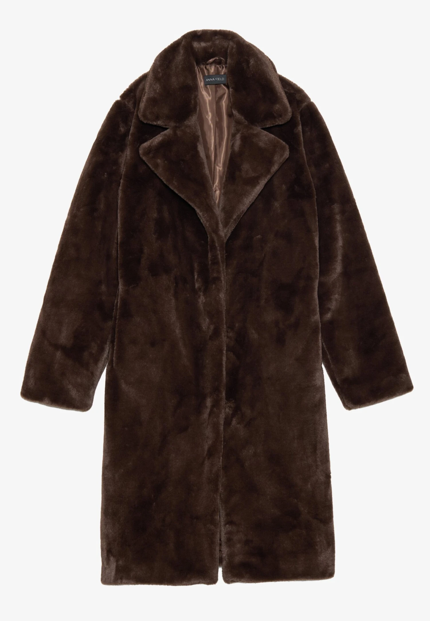 Anna Field Winter Coat - Dark Brown 4 Anna Field Winter Coat - Dark Brown - Image 4