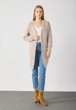Anna Field Cardigan - Taupe Melange -Fashion 48972e493dc54b819a52b7247baec9d9