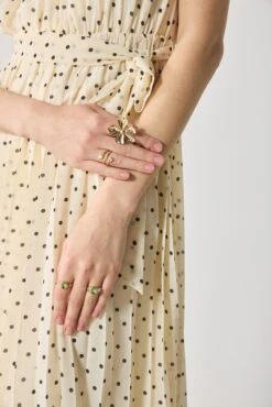 Anna Field 4 PACK - Ring - Gold-coloured -Fashion 49481693139149eb87212355988e2a1a