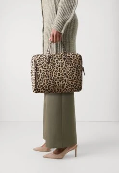 Anna Field Laptop Bag - Beige/black