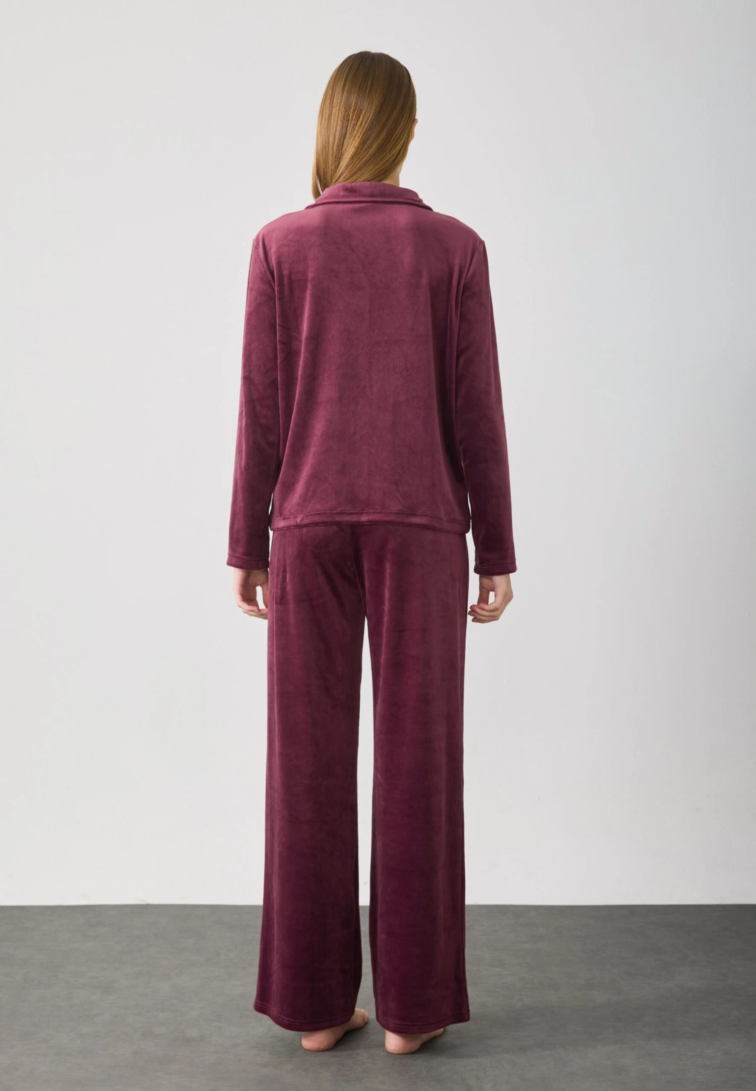 Anna Field SET - Pyjama Set - Bordeaux 4 Anna Field SET - Pyjama Set - Bordeaux - Image 4